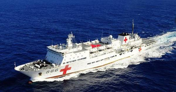 和平方舟医院船任务繁重