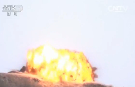 敌方目标被击中