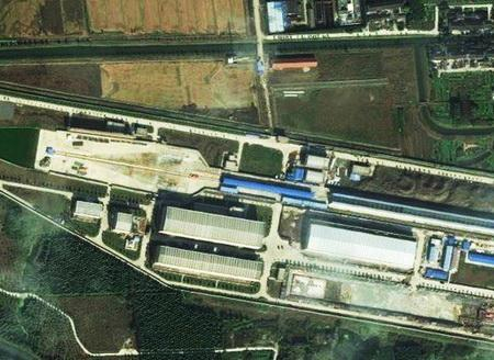 疑似中国的地面电磁弹射器