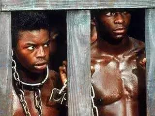 △图为被关押的非裔奴隶