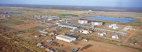 苏丹124项目油田现场。中国石油报 资料图