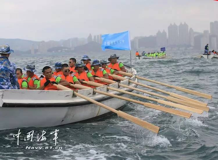 海军举办“海峡勇士-2017”横渡渤海海峡舢舨邀请赛_手机新浪网