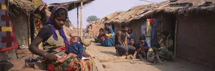  一个极度贫困的印度贱民村庄