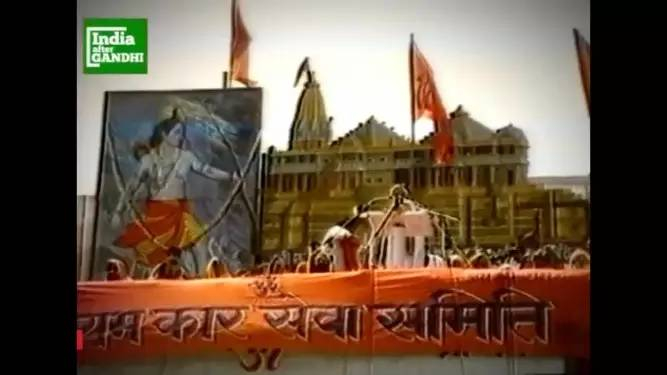 罗摩神庙运动在九十年代再次点燃了印度教民族主义的狂热火焰