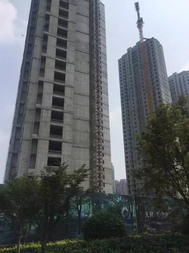 天房六合国际项目工地 摄影/张晓兰