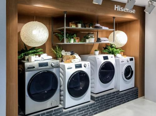 海信首创全球首款三筒洗衣机