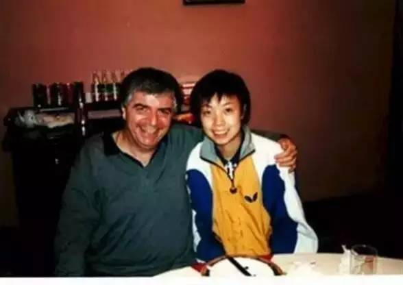 ▲博扎和张怡宁