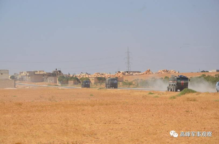 俄罗斯军事观察员在土耳其导弹袭击后抵达阿夫林