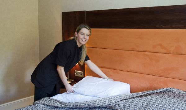 酒店客房打扫都应有着严格标准