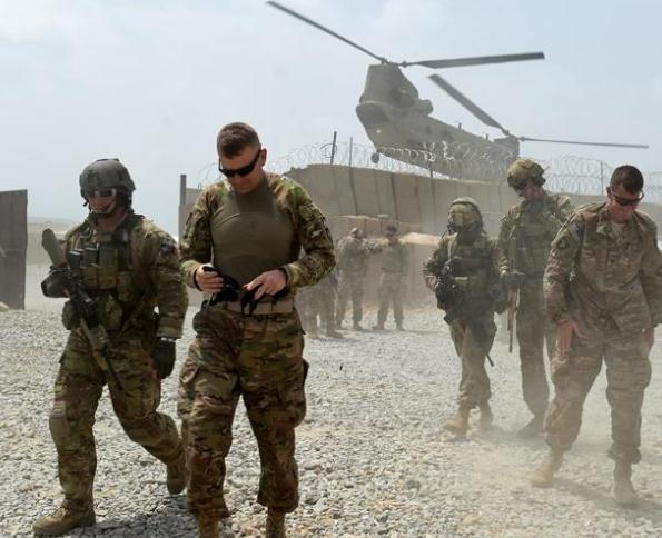 驻阿美军（图源：AFP）