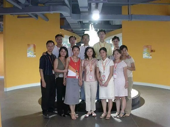 支付宝组建初期员工合影