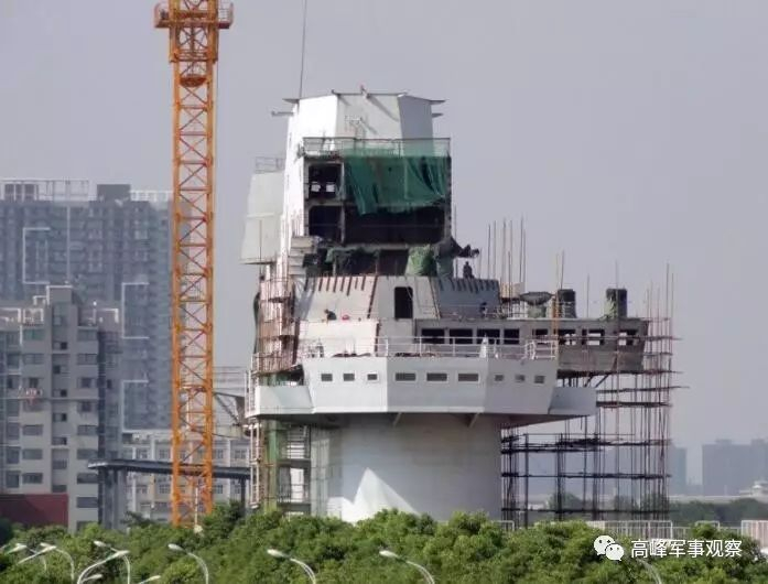 武汉模仿航母建造的“航母楼”
