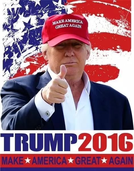 ▲“让美国再次伟大”是特朗普竞选总统时的口号。
