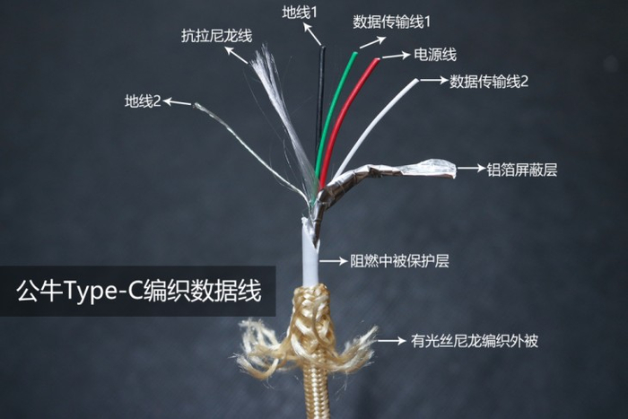 不仅“秀外”还要“慧中” 四款Type-C数据线拆解对比
