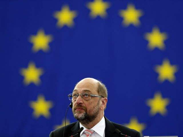 欧洲议长舒尔茨。（新华/美联）