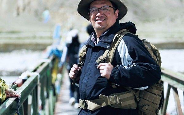 ▲复旦大学研究生院院长、著名植物学家钟扬。网络图片