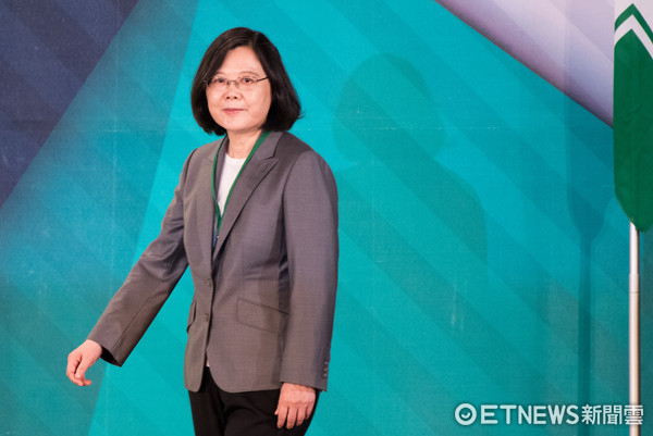 蔡英文。（图片来源：台湾“东森新闻云”）