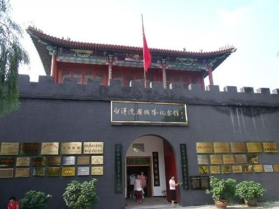 △白洋淀文化苑雁翎队纪念馆。（图自“雄安发布”）