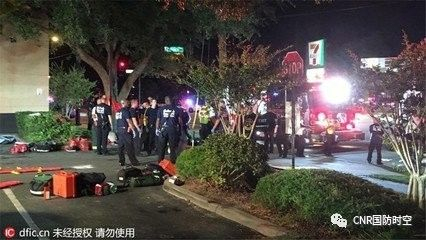 2016年奥兰多“6·12”持枪恐怖袭击案现场（图片来源网络）