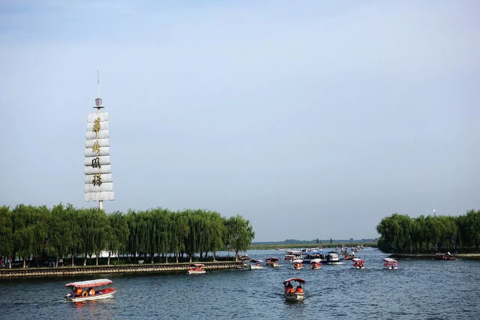  △雄安白洋淀景区。（视觉中国）