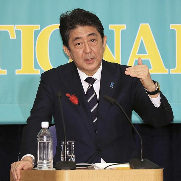 当地时间2017年10月8日，日本东京，日本各党党首举行众议院选举前辩论。 东方IC 图
