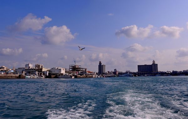 资料图片：澎湖马公海港。新华社记者 张国俊 摄