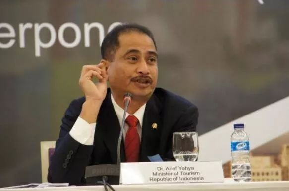 ▲印尼旅游部长阿里耶夫
