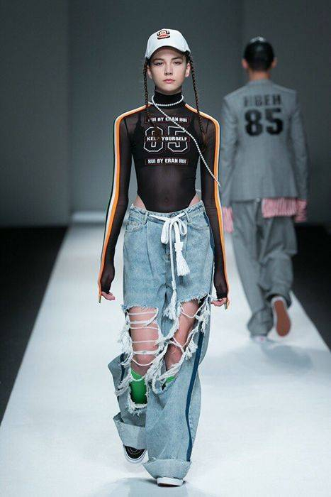 弗拉达在上海时装周走秀