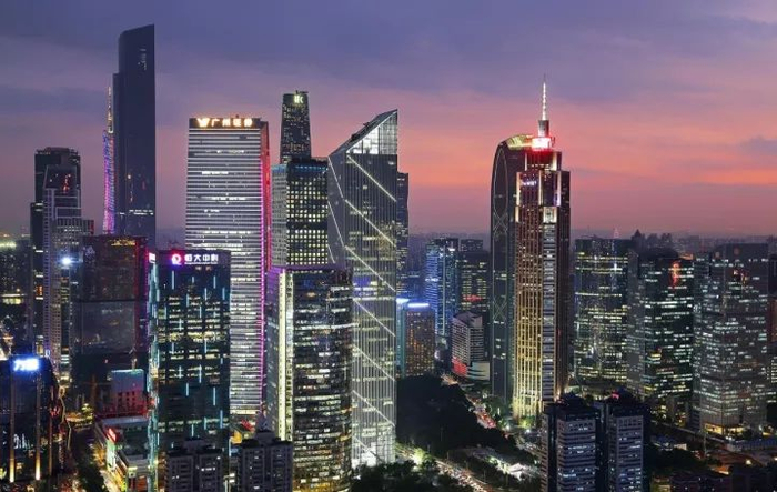 珠江新城，广州CBD。图/Flickr