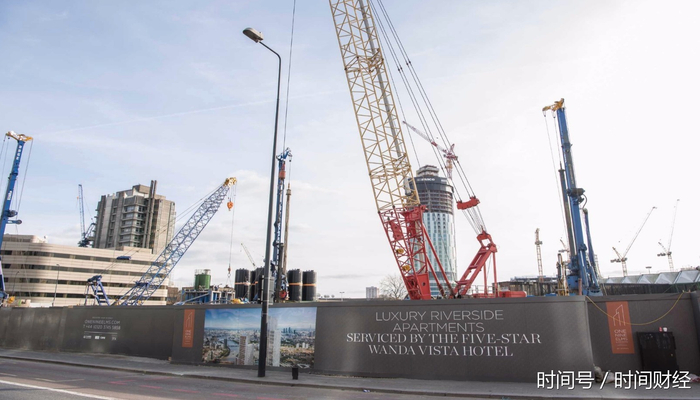 “伦敦ONE”项目施工现场 拍摄于2017年10月