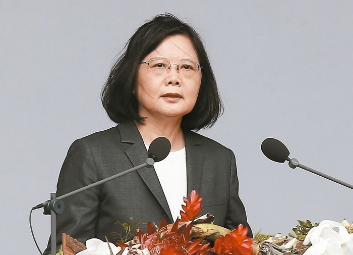  蔡英文。（图片来源：台湾联合新闻网）