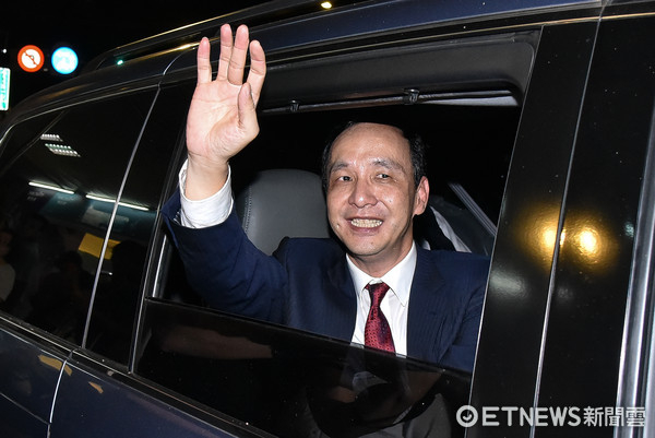 中国国民党籍台湾新北市长朱立伦（图源：东森新闻云）