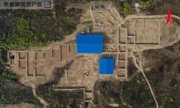  △鸟瞰杨官寨遗址