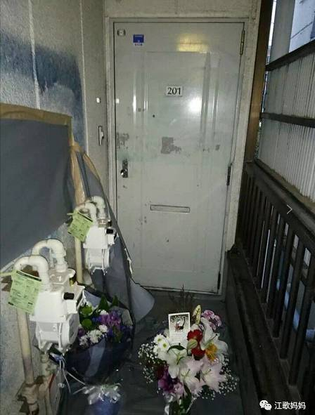 江歌遇害的事发现场。图据江母微信号