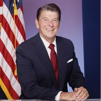 ▲罗纳德·里根