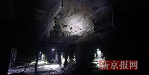 公寓地下冷库起火点。