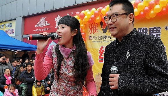 尹相杰商演现场 来源：视觉中国