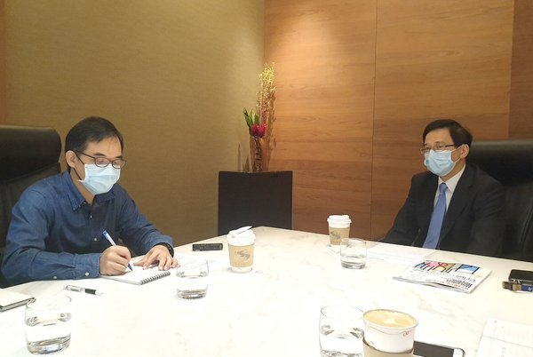 　　廖英智策略长接受《哈佛商业评论》采访