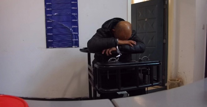 涉事5旬男子被处以行政拘留7日的处罚。警方供图