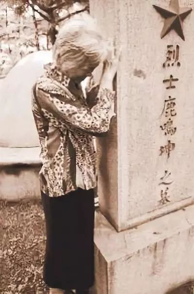 ∆&nbsp;朱锦翔在鹿鸣坤墓前