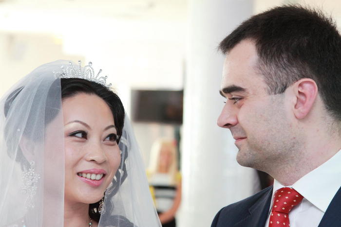 米沙、王晓梦夫妇。受访者供图