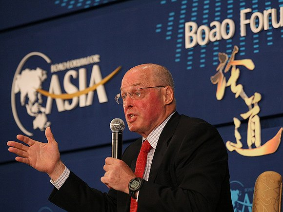 &nbsp;保尔森在博鳌论坛上