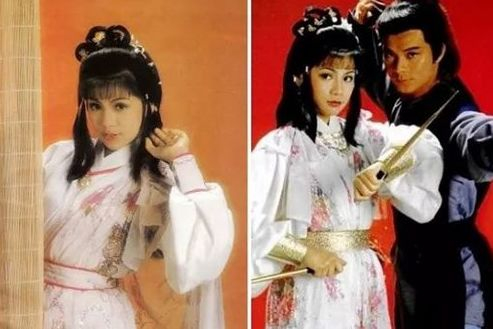  ▲翁美玲 1983《射雕英雄传》饰黄蓉。来源：金鹰网