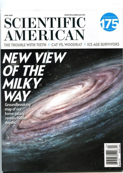 科学美国人, .第322卷, 第.4期(2020)封面