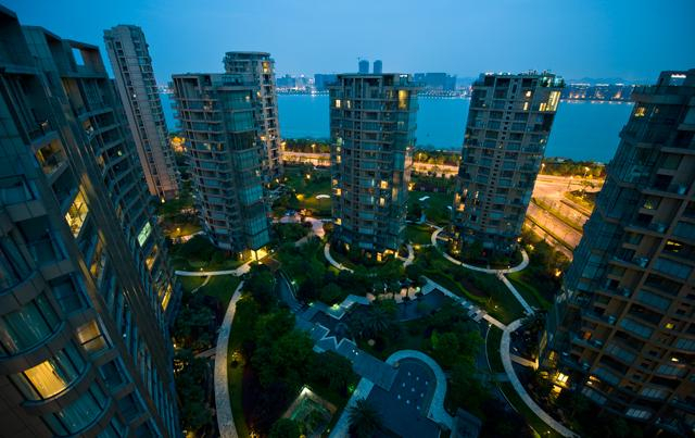 滨江金色海岸实景图