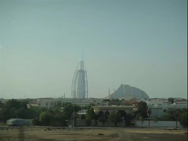  2009年，一片“素颜”的迪拜。周倩 供图