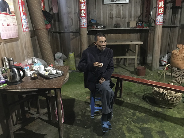 76岁的林传总&nbsp; 澎湃新闻记者 沈文迪 摄