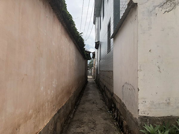  巷子深处那家就是唐雪家，当晚李德湘跑出这巷子栽倒后再也没有起来。