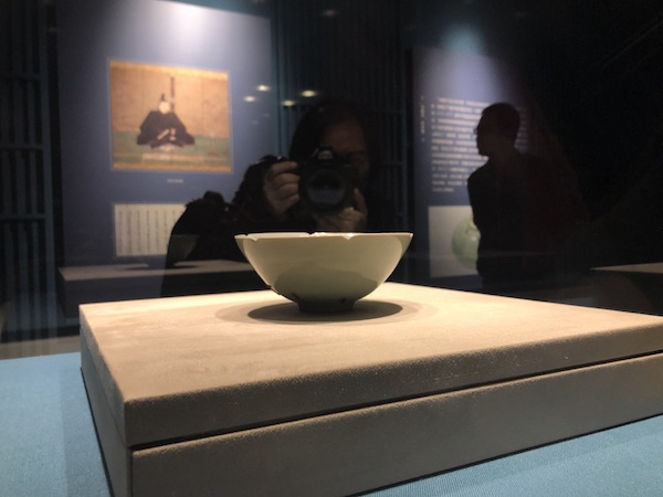 茶盃 明代 龍泉 青瓷 唐物 中国（“天下龙泉”从故宫移师浙博，“马