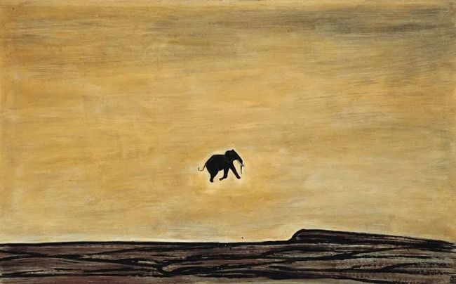  常玉，孤独的象，1966年
